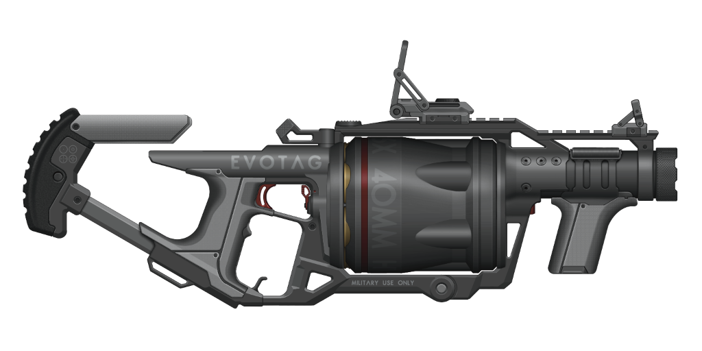 Grenade launcher EVOTAG