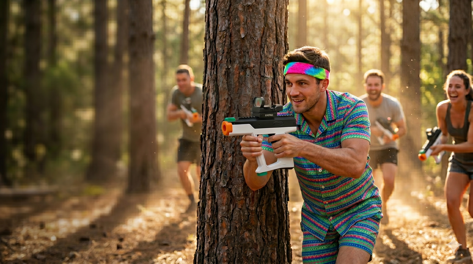 Lasertag für den Polterabend — Spielt, wo ihr wollt