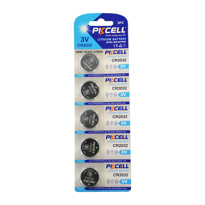 5 stk. 3V-batterier 