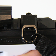 Sort flad monterbar adapter