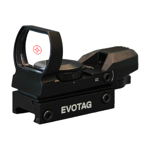Køb EVOTAGs red dot sight med logo og sigte